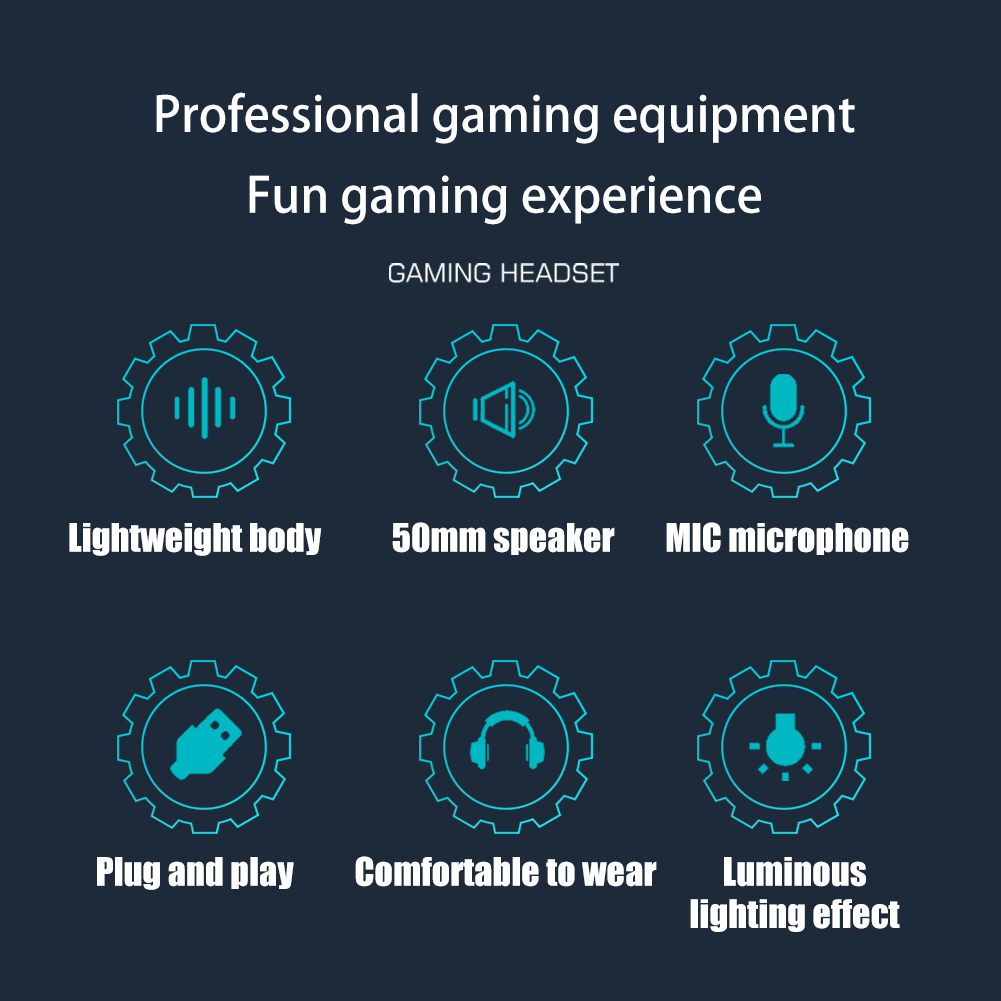 Tai nghe chơi game AULA S603 tích hợp micro siêu nhẹ chuyên dụng cho máy tính
