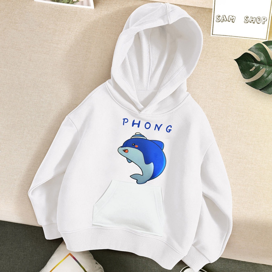 Áo hero team áo hoodie nỉ bông màu trắng đủ size cho bé trai bé gái