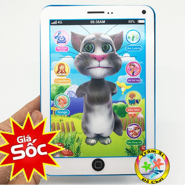 Ipad cho bé 💖𝑭𝑹𝑬𝑬𝑺𝑯𝑰𝑷💖 Talking Tom - Phát triển tư duy