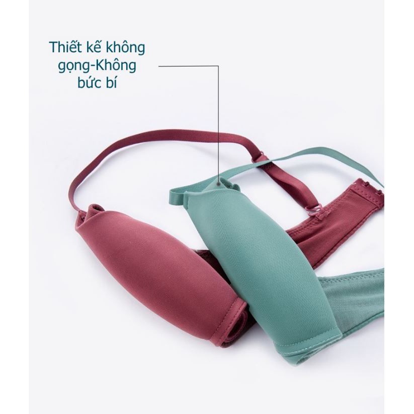 Hot - Áo lót su không gọng đệm mỏng chống lộ viền A850