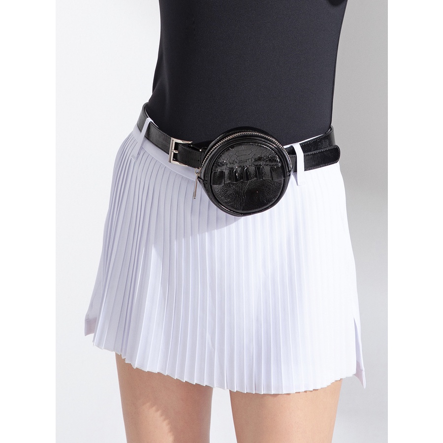 Áo Thun Tay Dài Cổ Ren Dáng Ngắn Phong Cách Hàn Quốc Thời Trang Mùa Thu Cho Nữ Chơi golf Jersey AC3A