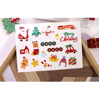 Tem dán/ Sticker trang trí Noel