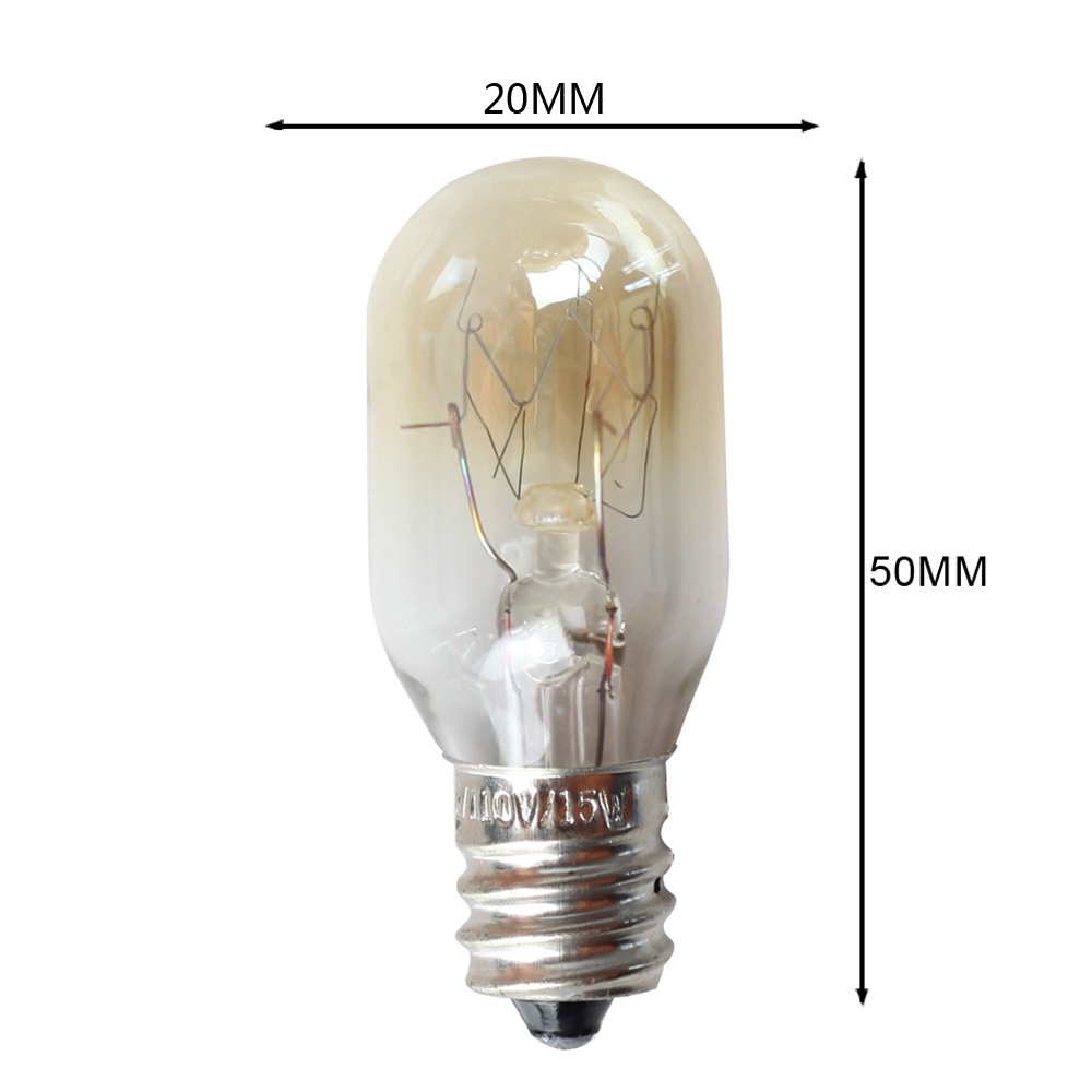 Bóng đèn chịu nhiệt E12 110V 15W chuyên dùng cho lò vi sóng