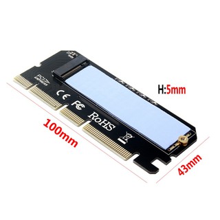 Bộ Chuyển Đổi Nvme Sang Pcie Cho M.2 M Key Ssd Sang Pci-E 4x / 8x / 16x