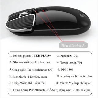 Chuột Thông Minh i-Tek Plus+ (Siêu phẩm - Siêu tốc 2021)