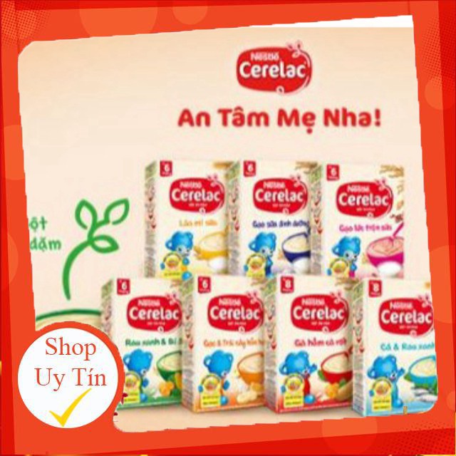 Bột Ăn Dặm Nestle Cerelac các loại date mới 2021