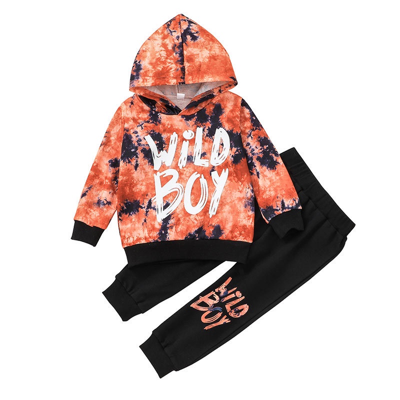 Combo bộ đồ bé trai 1-6 Tuổi ắn Tay Dài Giữ Ấm Mùa Đông In Hình Hoạt Hình Áo Khoác Hoodie quần dài set thời trang cho bé trẻ em