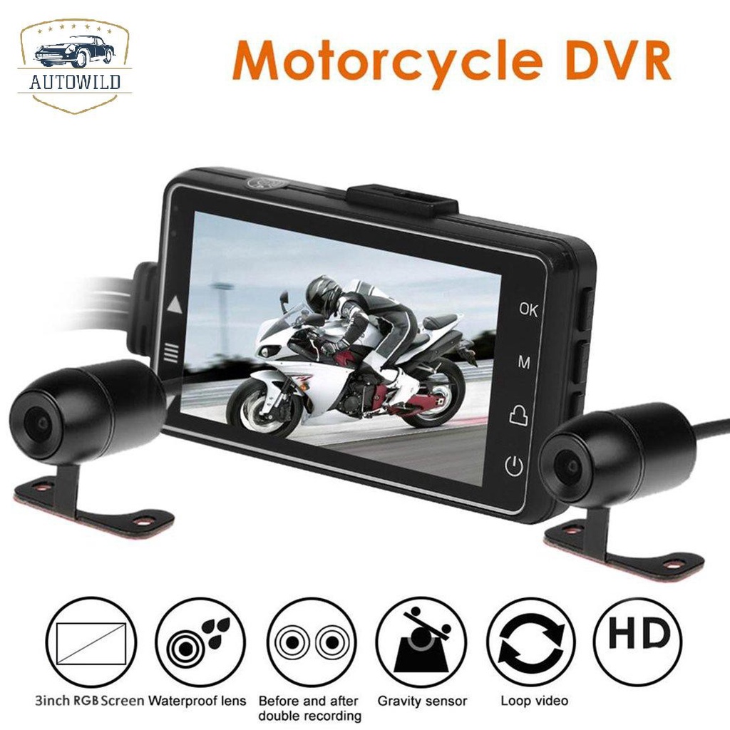 Máy Quay Hành Trình Phía Trước + Sau Cho Xe Mô Tô Se300 | BigBuy360 - bigbuy360.vn