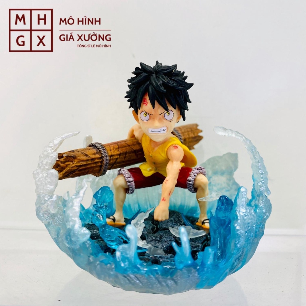 Mô hình One Piece Luffy Marine có LED siêu đẹp cao 8cm , figure mô hình one piece giá xưởng