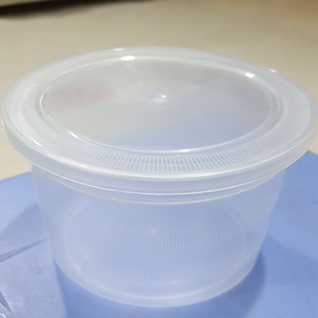 50 thố nhựa lớn tròn có nắp 500ml đựng hủ tiếu phở bánh canh cua dầy hộp đựng chắc chắn