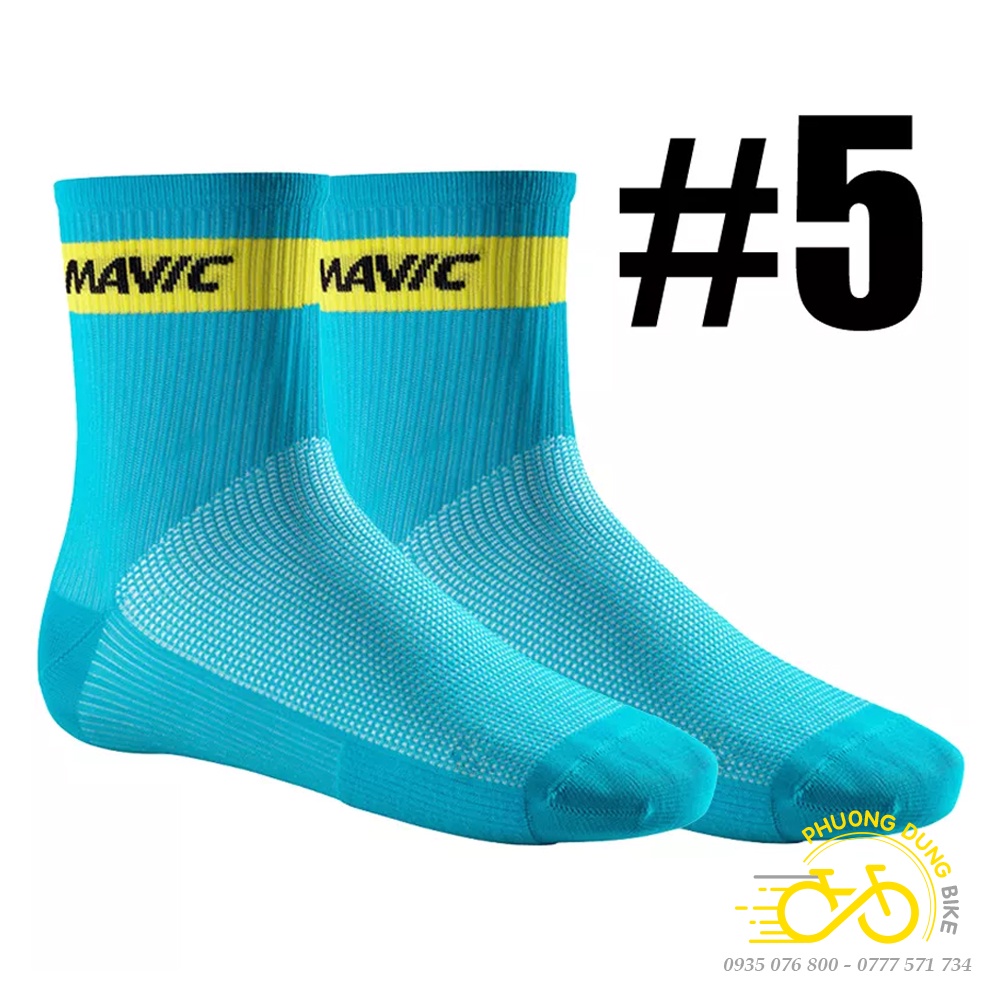 Tất  chân thể thao đi xe đạp MAVIC 02