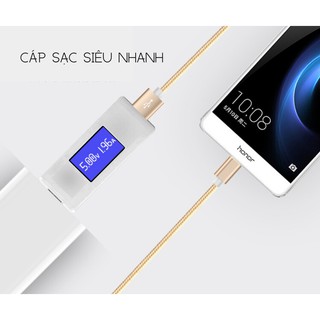 Cáp Sạc Nhanh Bọc Dù Cho IPhone 6/7/8/X/Xs Max/11