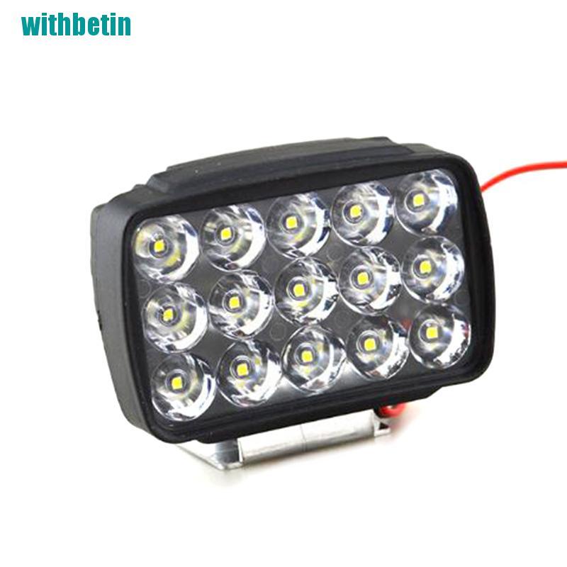 Đèn Pha 15 Bóng Led 1000lm Cho Xe Máy Atv Utv