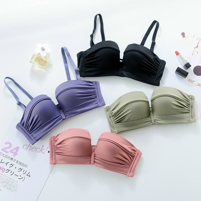Áo lót nữ LENABRA, áo ngực cup vuông thông hơi mút kép khoét ngực chữ U