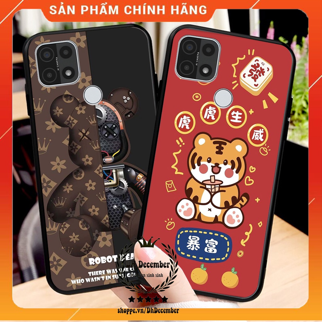 Ốp lưng Oppo A15 / A15S in hình 3D lucky, gấu Beer xinh xắn - KHÔNG NÊN BỎ LỠ