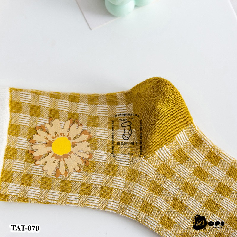 Tất nữ cao cổ vớ nữ cao cổ Cheemy khử mùi kháng khuẩn chống hôi chân TAT-070