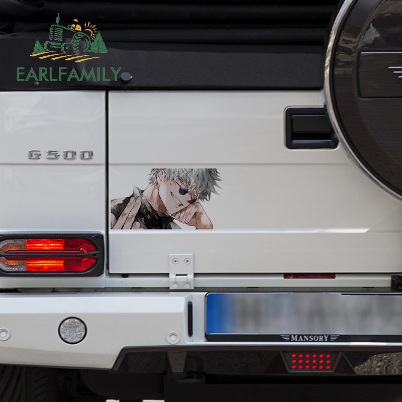 Sticker Dán Trang Trí Xe Hơi Hình Gojo Satoru Gojo Satoru Anime 13Cmx6.8Cm