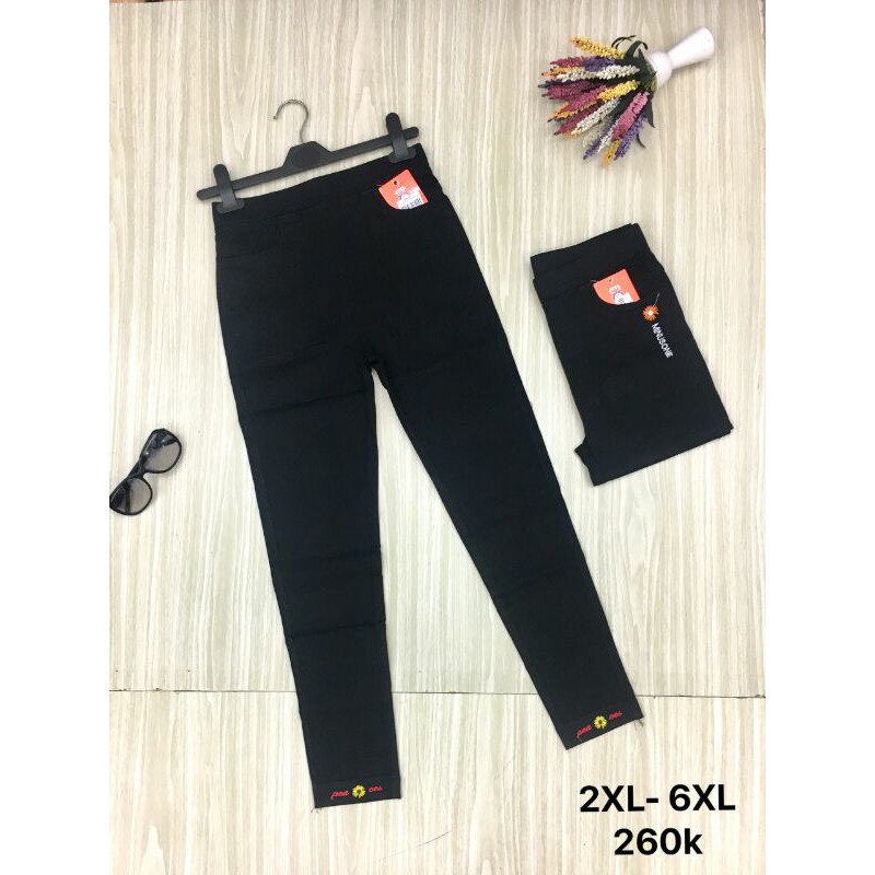 3️⃣9️⃣QUẦN THUN MỸ 9 TẤC QUẢNG CHÂU CAO CẤP BIGSIZE