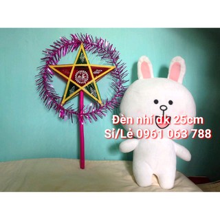 Combo 50 chiếc Đèn Lồng Ông Sao ĐK 25cm vui tết trung thu giá rẻ
