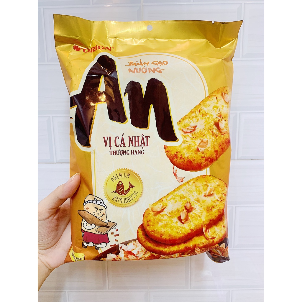 BÁNH GẠO NƯỚNG AN 4VỊ LẺ VÀ COMBO 4GÓI 4VỊ