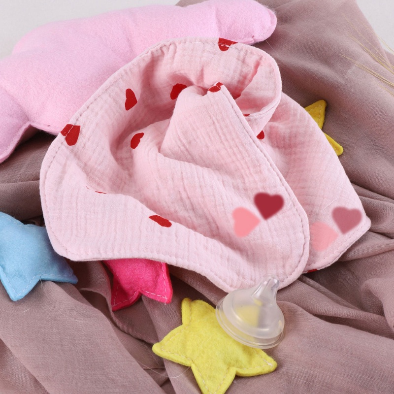 Khăn Vải Siêu Thấm Hút Chống Sờn Thời Trang Unisex Cho Bé Sơ Sinh