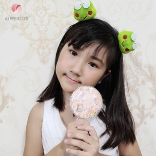Cài tóc lông xù con ếch dễ thương dành cho bé