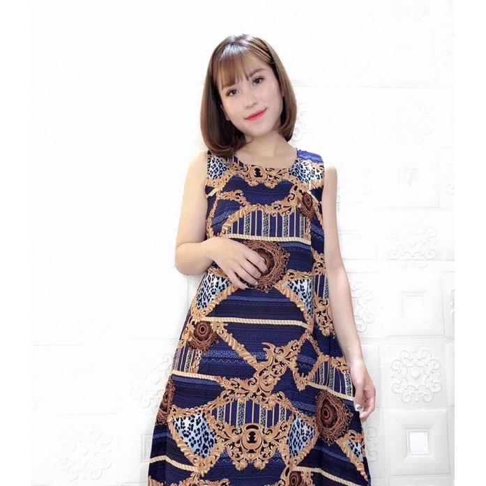 Váy lanh dáng chữ A | BigBuy360 - bigbuy360.vn