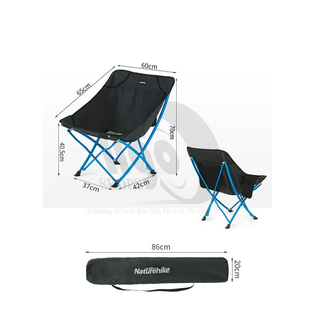 Ghế dã ngoại xếp gọn Naturehike NH18X004-Y