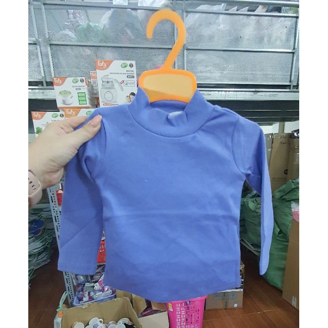 Áo cổ 3 phân cho bé trai/bé gái
