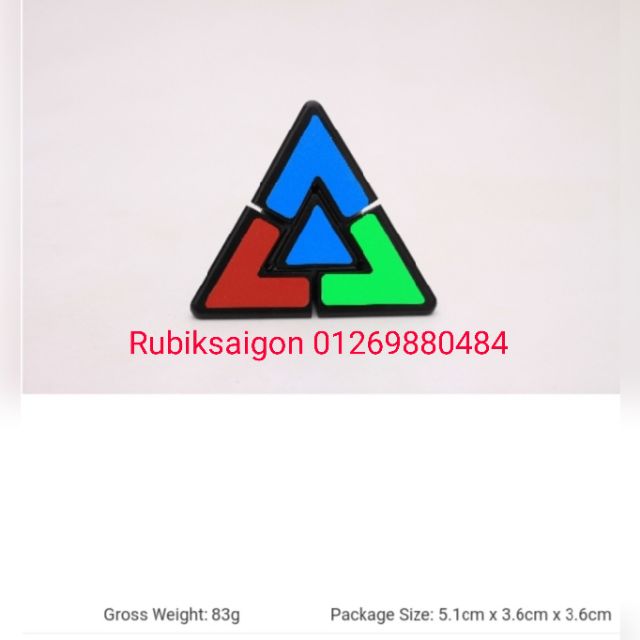 Rubik Pyraminx Duo - rubik biến thể