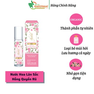 Nước hoa nữ thơm lâu sắc hồng quyến rũ Thebol 8ml,lưu hương cả ngày dài(Dạng lăn nhỏ gọn)