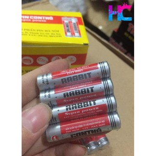 1 hộp pin con thỏ - Pin đũa - 3A - R03P - hang_chuan