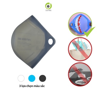 Túi bảo quản khẩu trang N95 chất liệu silicone, nhỏ gọn giúp khẩu trang ngay thẳng - Doni - DOPK203