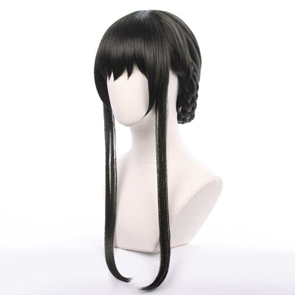 Mkeb Tóc Giả Ngắn cosplay Nhân Vật yor forger Bằng Sợi Tổng Hợp Chịu Nhiệt