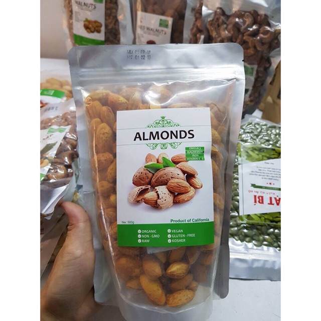Hạnh nhân rang bơ 500g