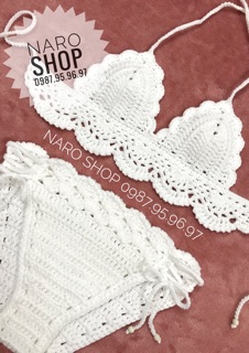 BỘ BIKINI VIỀN REN CHO BÉ