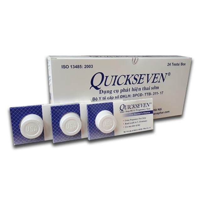 Combo 5 que thử thai quickseven