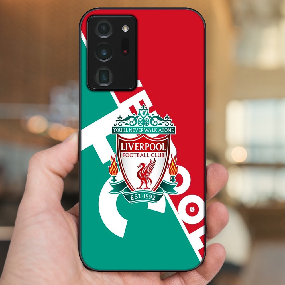 Ốp lưng Samsung Note 20 Ultra viền đen in hình Liverpool FC
