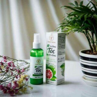 Xịt dưỡng tóc bưởi hồng