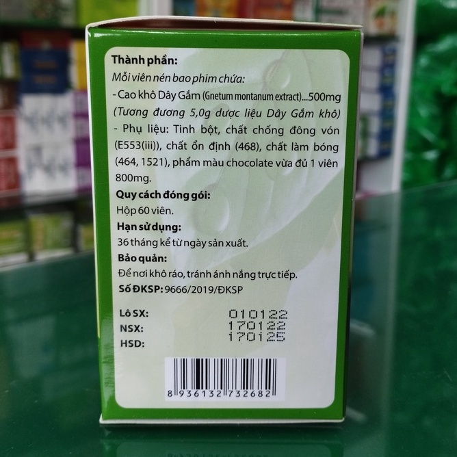 Viên Cao Gắm Kiên Minh - Hỗ trợ đào thải acid uric giảm gout, viêm khớp giảm sưng nóng đỏ đau do gout