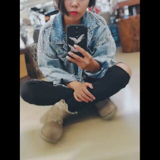 [ Order]  áo khoác jeans ulzzang ( ảnh thật đằng sau)