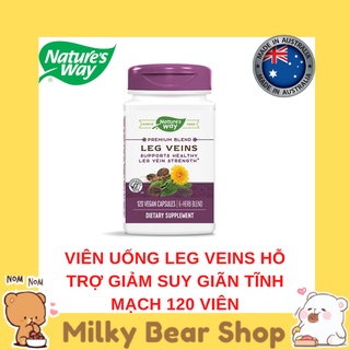 Viên uống nature's way leg veins giảm suy giãn tĩnh mạch
