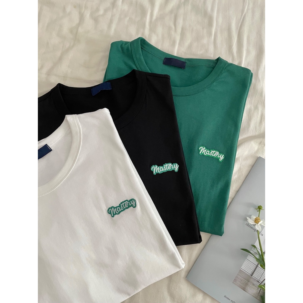 NOBITA HOME - Áo thun tay ngắn thêu chữ 7538