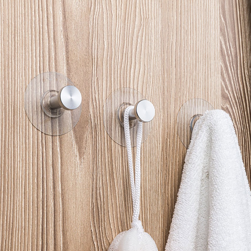 QQ Bộ 4 Móc Treo Đồ Dán Tường Đa Năng Tiện Dụng