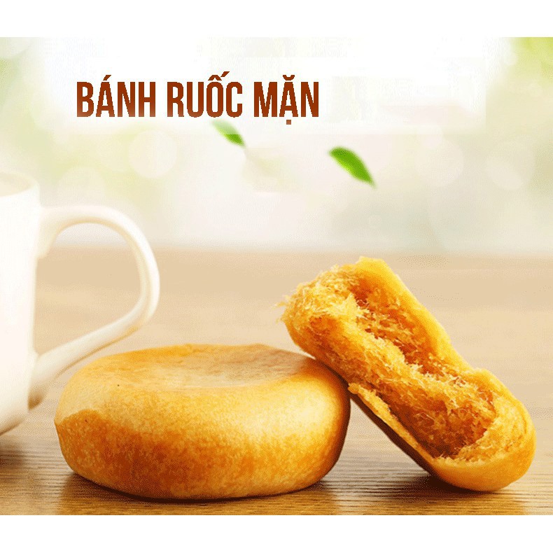 Combo 05 cái x 35gr Bánh cuộn Jambon vị thịt nướng Thanh Hương.