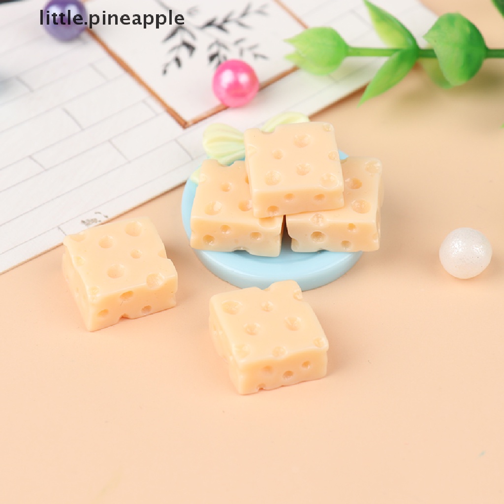 Set 10 Mô Hình Phô Mai mini Tỉ Lệ 1 / 12 Trang Trí Nhà Búp Bê
