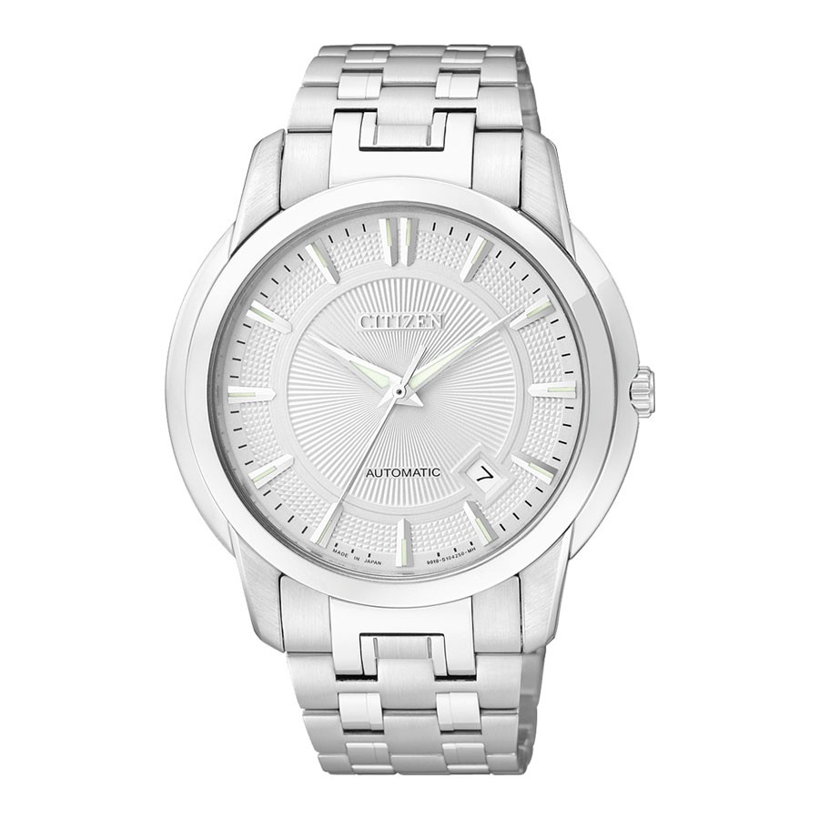 Đồng Hồ Nam Citizen Dây Thép Không Gỉ NB0020-55B - Mặt Trắng (Sapphire)