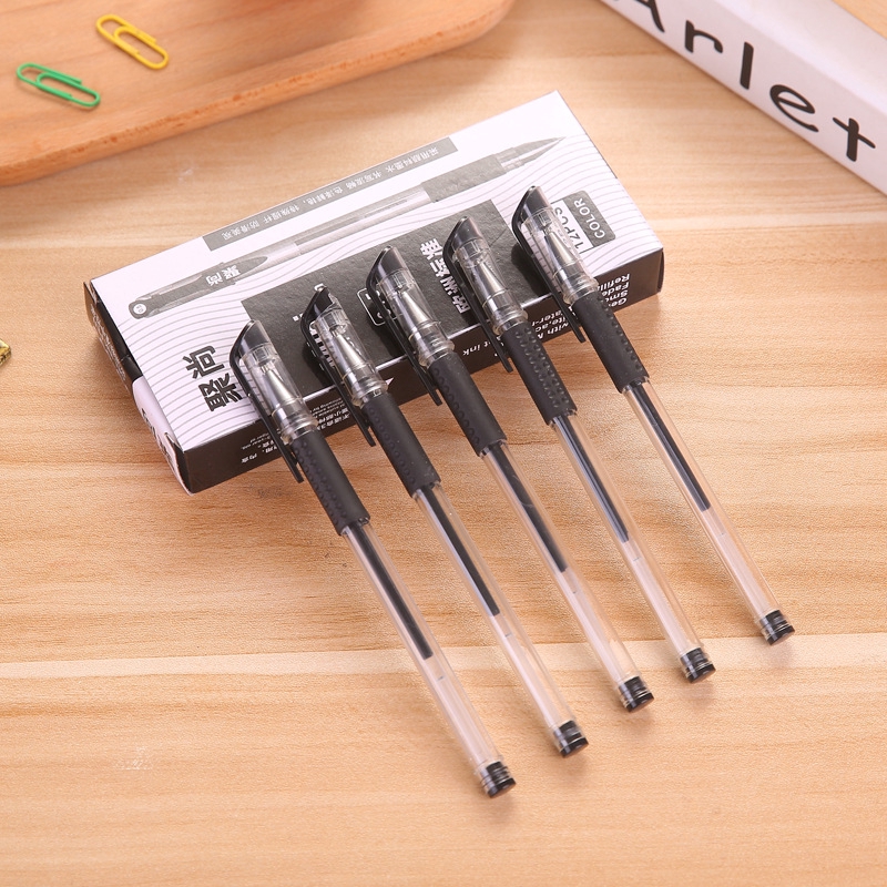 Set 12 bút bi/ 20 ruột bút OSSAYI ngòi 0.5mm dùng thay thế chuyên dụng