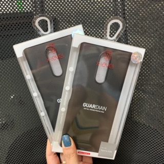 Ốp lưng silicon Sony Xperia XZ4 (màu đen) lưng nhám, chống bám vân