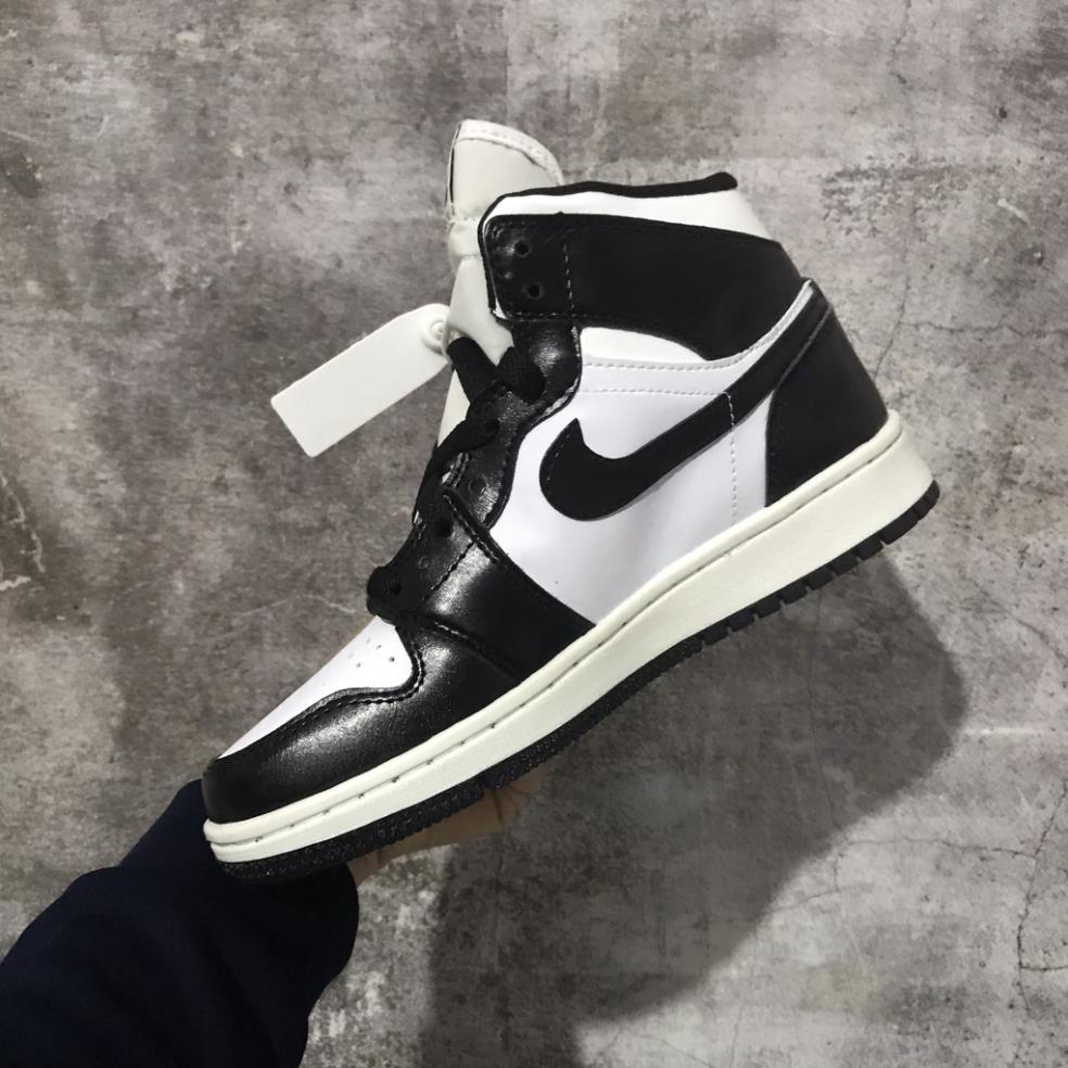 Giày sneaker JORDAN PANDA đen trắng cao cổ Hot trend nam nữ, Giày JD1 đen trắng cao dùng đi học,tập gym,chạy bộ